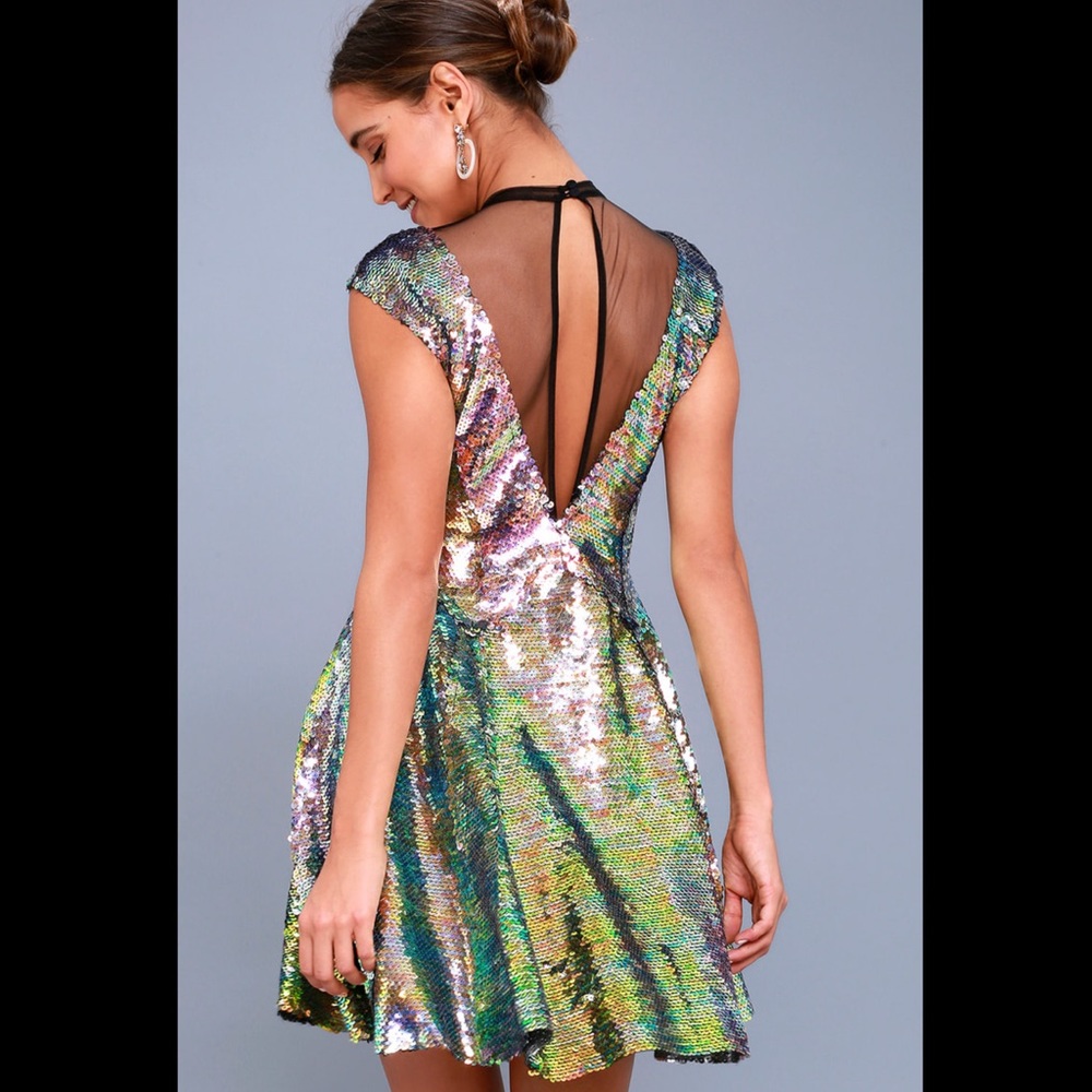 🌵NWT🌵Free People Dance ‘Til Dawn Mermaid Dress - Picture 7 of 14